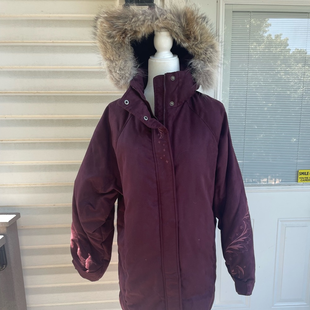 Womens Cabelas goose down jacket. Size M - Picture 1 of 14